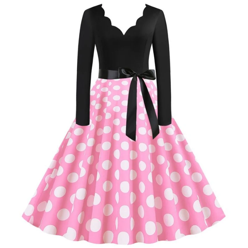 Vintage 60er Jahre Kleid mit Ärmeln