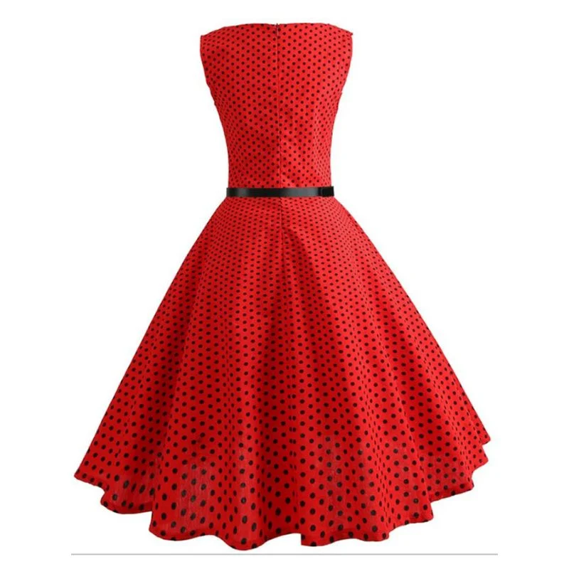 Vintage Rotes Kleid