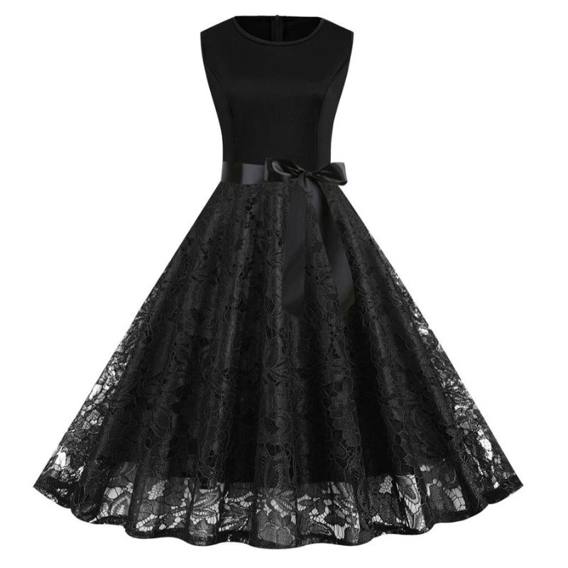 Retro Vintage Spitzenkleid