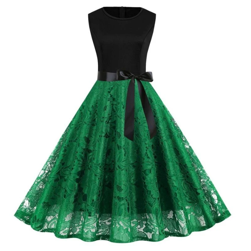 Retro Vintage Spitzenkleid