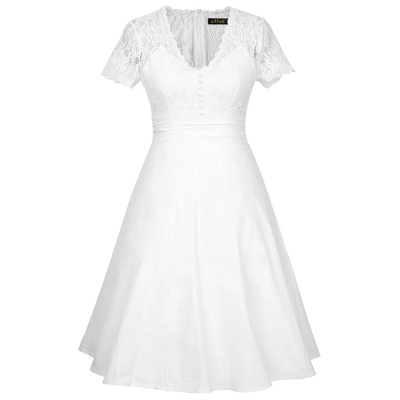Vintage 60er Jahre Spitzenkleid