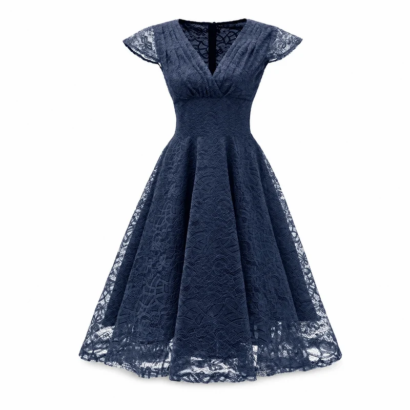 Vintage-Zeremonienkleid für Damen