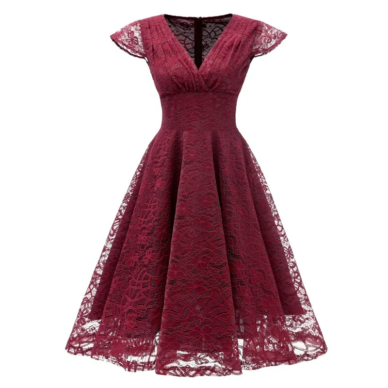 Vintage-Zeremonienkleid für Damen
