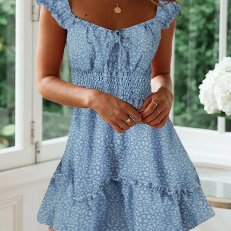 Vintage-Sommerkleid für Damen