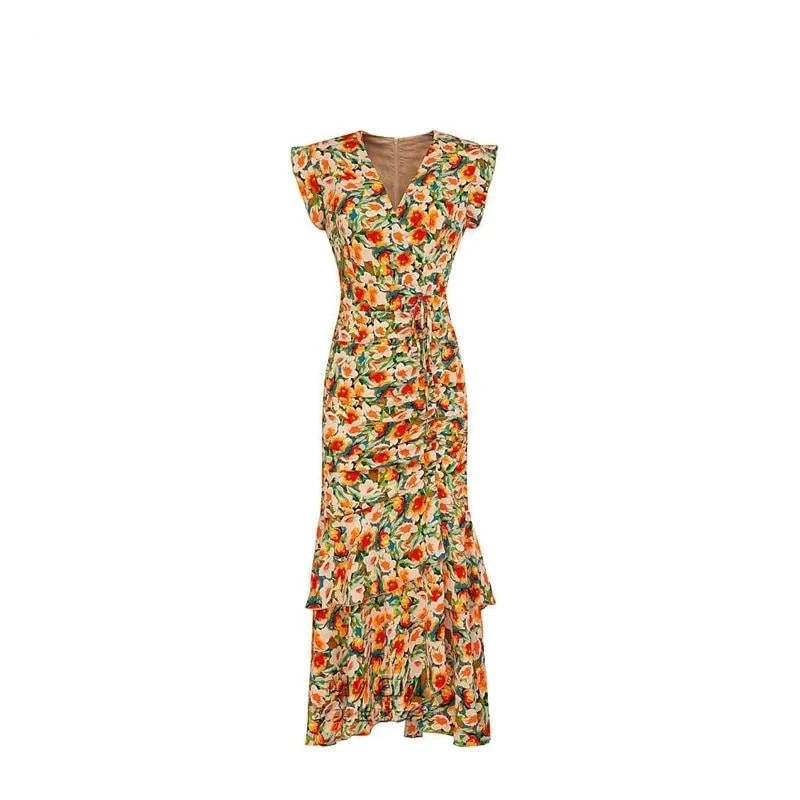 Vintage Blumenkleid
