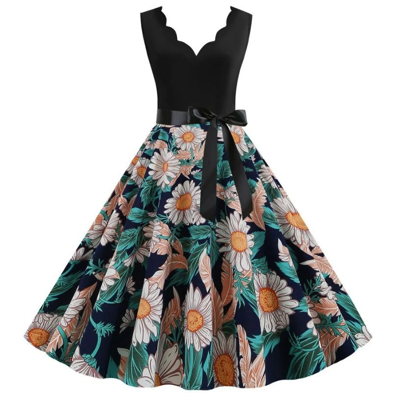 Vintage Blumenkleid