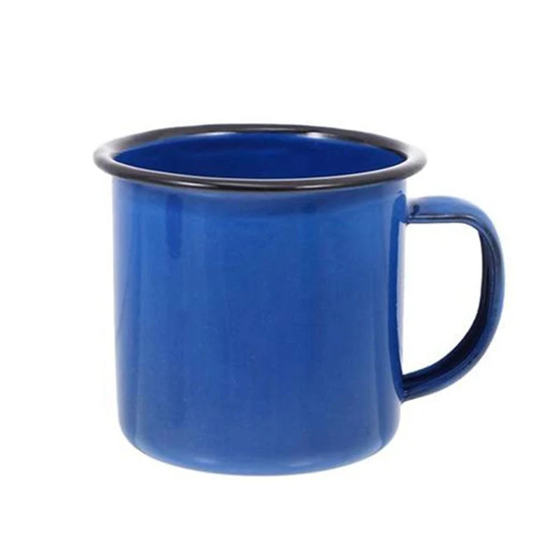 Blauer Vintage Becher